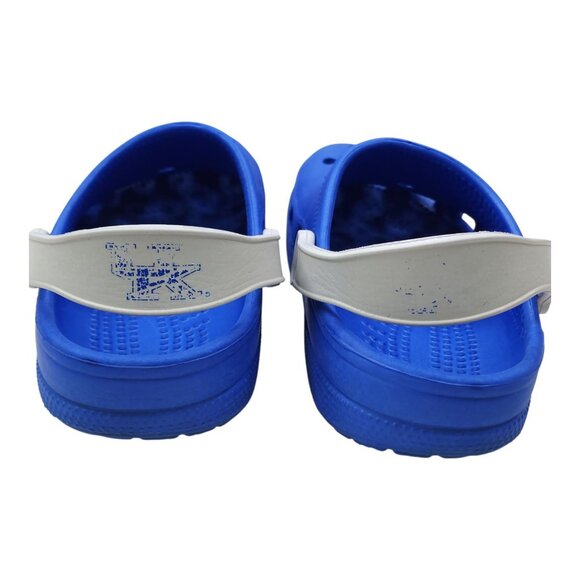 Crocs Kids Classic Clog Sandals Juniors Blue Size Small, Womens 6-7, Men 4-5 - Picture 4 of 7